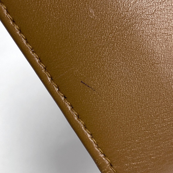 Gucci Logo Bifold Long Wallet GG Hook Brown Leather - Picture 5 of 8